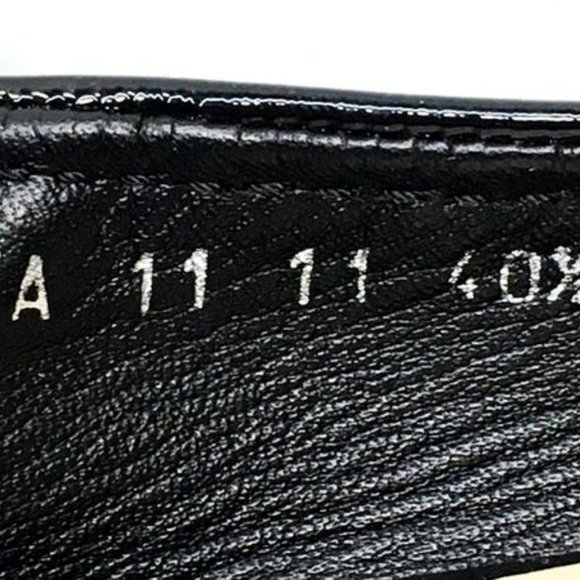 Christian Dior Patent Leather Buckle Ballet Flats - Picture 8 of 10